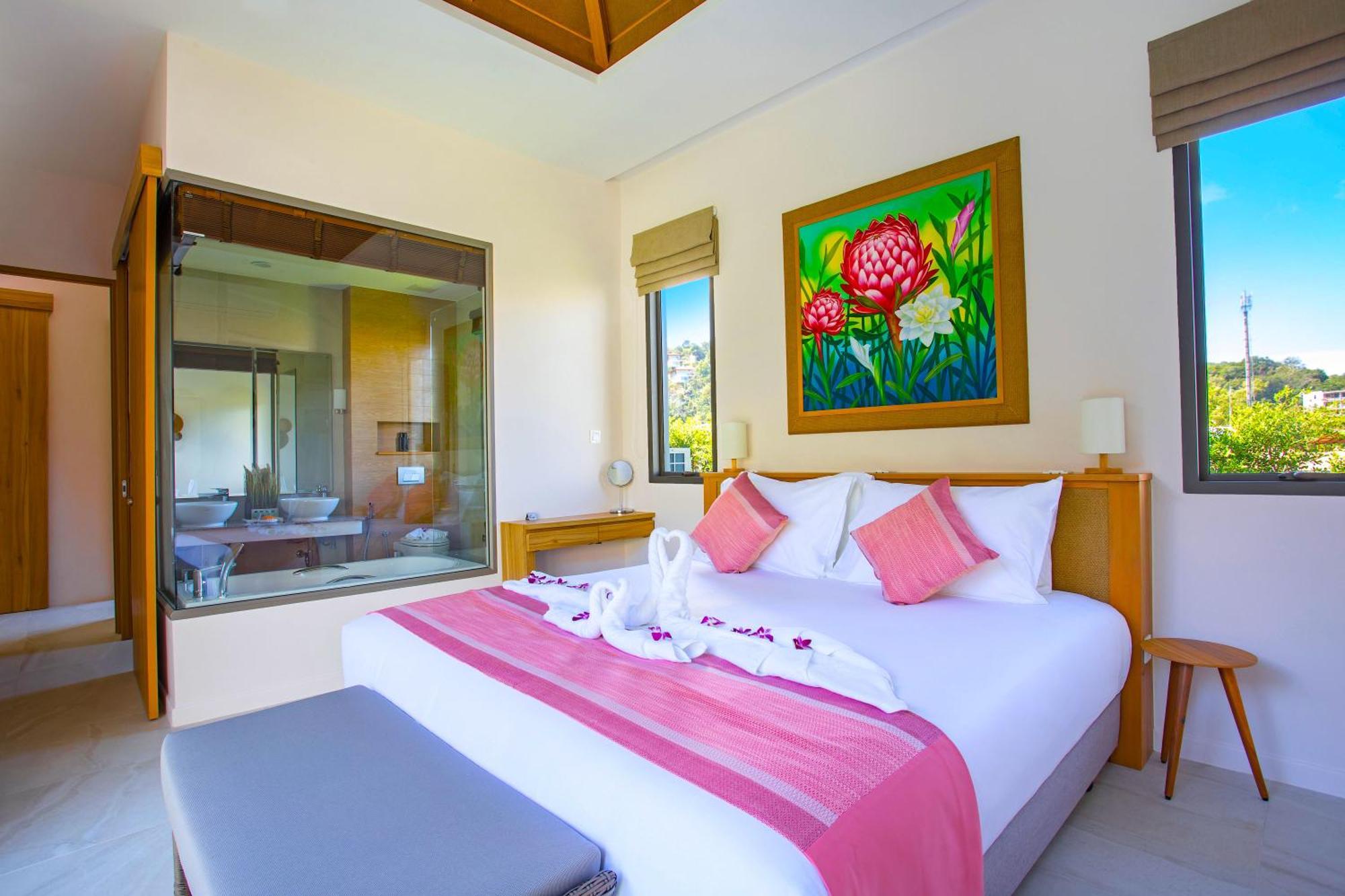 Resort Boutique 2Br Villa Dalaa 4, Private Pool, Full Service, 5 Min Drive Kamala Beach Praia de Kamala Exterior foto