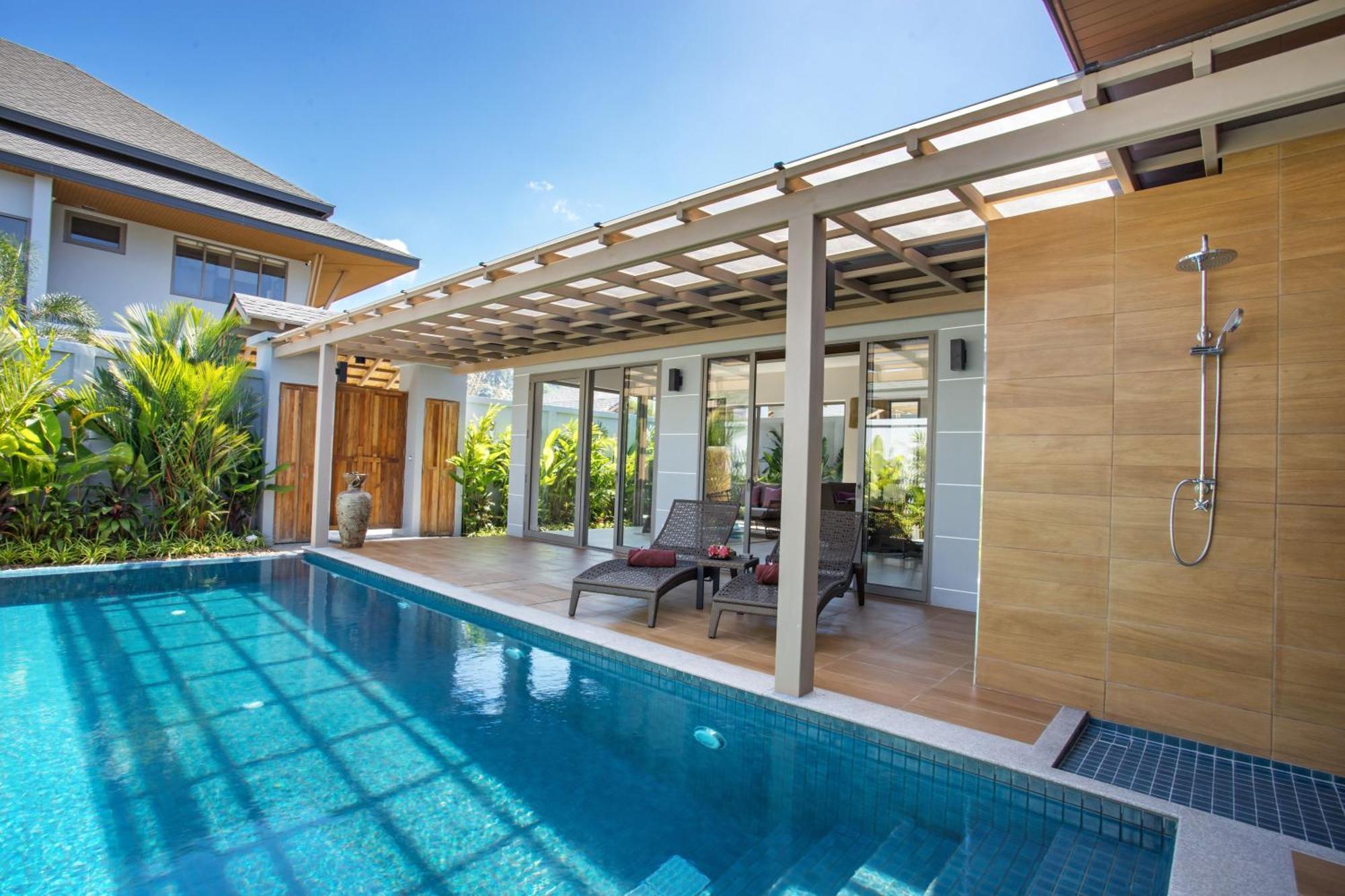 Resort Boutique 2Br Villa Dalaa 4, Private Pool, Full Service, 5 Min Drive Kamala Beach Praia de Kamala Exterior foto